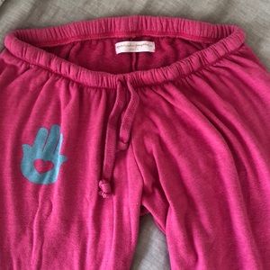 Spiritual gangster pink sweats